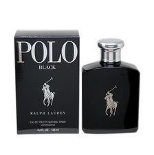 RALPH LAUREN POLO BLACK EAU DE TOILTTE NATURAL SPRAY 125 ML/4.2 FL.OZ.