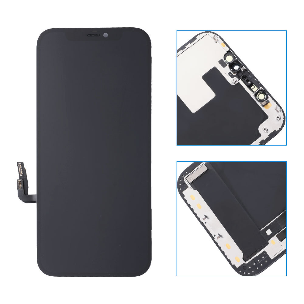 For iPhone 12 TFT LCD Display Touch Screen Digitizer Frame