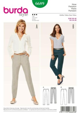 burda style Nr. 6689 Hose, Gr. 36 - 46