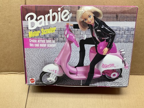 Barbie Motorroller Vintage 1998 Mattel 67708 rosa NRFB - Bild 2 von 2