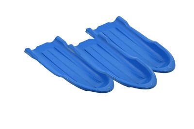 Superio 48" Toboggan Snow Sled For Kids, Durable Plastic Slider