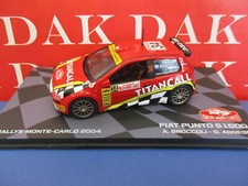 Die cast 1/43 Modellino Auto Fiat Punto S1600 Rally Monte Carlo 2004 A. Broccoli