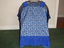  STITCH  of Lilo  Stitch baby car seat canopy w or without peekaboo opening