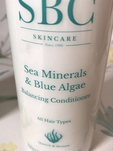 SBC Sea Minerals And Blue Algae Shampoo & Conditioner Balancing Restoring 300ml - Picture 6 of 8