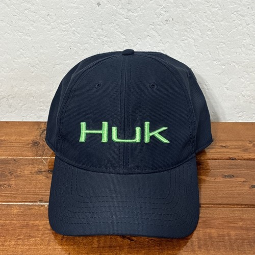 Casquette Huk Performance Noir - Homme L/XL - Neuf Avec étiquette, Spécial Pêche