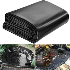 10x15 Ft Pond Liner HDPE Thickness Fish Pond Liners for Outdoor Ponds Waterfall