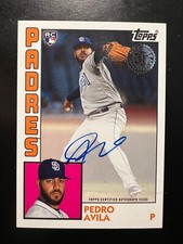 2019 Topps Update '84 Topps Autographs #84APAV Pedro Avila Padres