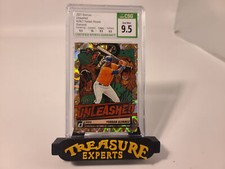 2021 Donruss Unleashed #UNL1 Yordan Alvarez Gold Rapture /999 CSG 9.5 Gem Mint