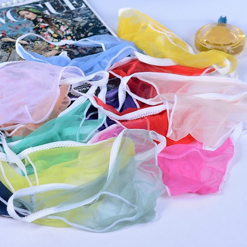 Panties Thongs Underwear Lingerie G-String Thin See Through Sexy Sheer Wom π₯ - Picture 14 of 26