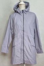 Kirkland Signature Women's Hooded Lightweight Rain Jacket Size Xs Pale Lilac