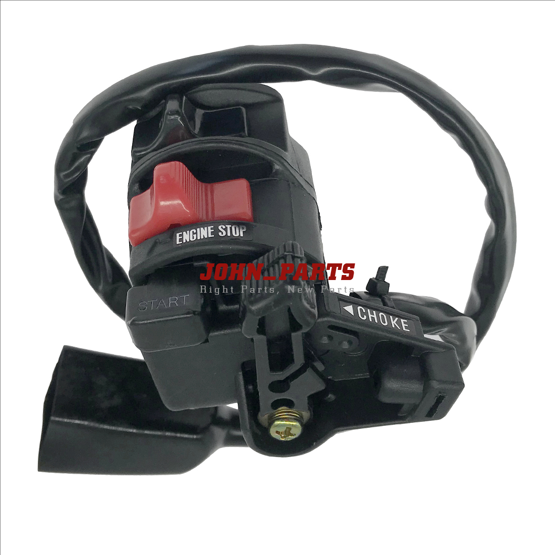 Left Handlebar Switch Start Stop Headlight For Kawasaki Prairie 300 KVF300 99-01 - Foto 3