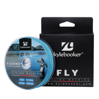 Backing Line Braided Fly Line 20/30LB 100/300Yards Orange for Trout Fly Line