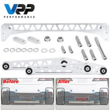 Rear Suspension Lower Control Arm Kit + Subframe Brace Kit For 96-00 Honda Civic