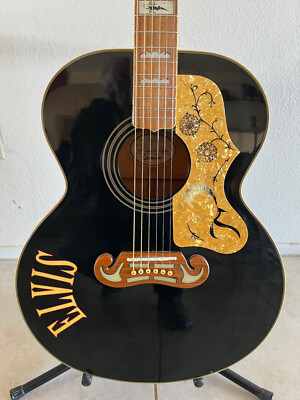 vintage 1992 epiphone Elvis tribute acoustic guitar