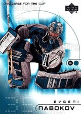 2001-02 UD Challenge for the Cup #72 Evgeni Nabokov