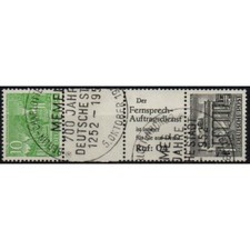 Mi. Nr. SZ 6 mit Berlinstempel Luxus