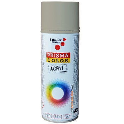 Spraydose Sprühdose Lackspray Rallack Premium Lack Farbe RAL 7032 kieselgrau