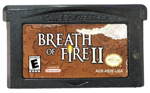 BREATH OF FIRE II 2 Super Famicom Nintendo Japanese box rare