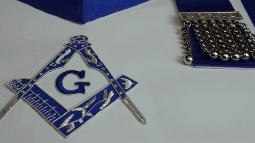 Master Mason Cloth Dress Hand Crafted Embroidery With Silver or Gold Bullion Master Mason Cloth Dress Hand Crafted Embroidery With Silver or Gold Bullion