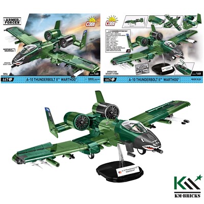 COBI 5856 A-10 Thunderbolt II Warthog Armed Forces Klemmbaustein Set