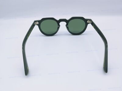LESCA Lunetier Color 41 Eyeglasses Frame 47-25-145Green LESCA Lunetier Color 41 Eyeglasses Frame 47-25-145Green