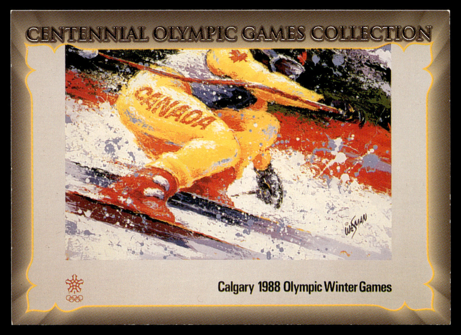 1996 Collect-A-Card Centennial Olympic Games Collection Winter #117