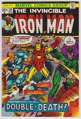 L7896: Iron Man #58, Vol 1, VF/NM Condition | eBay