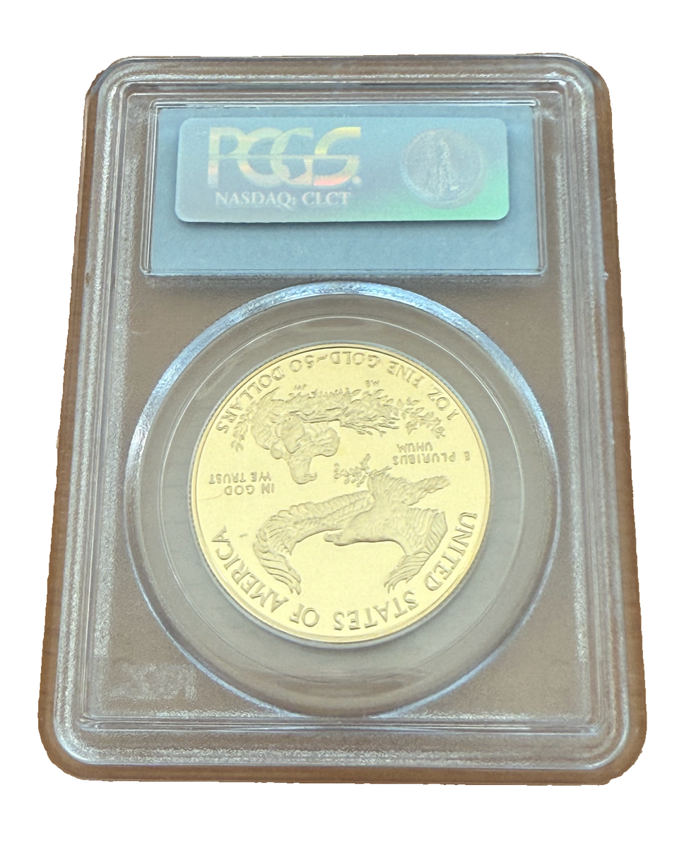 US 1988 W Gold 1 oz $50 PCGS PR69DCAM Proof Gold Eagle | eBay