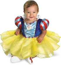 Disguise Disney Costume Bambina Biancaneve Vestito Carnevale Bimba 6-12 Mesi