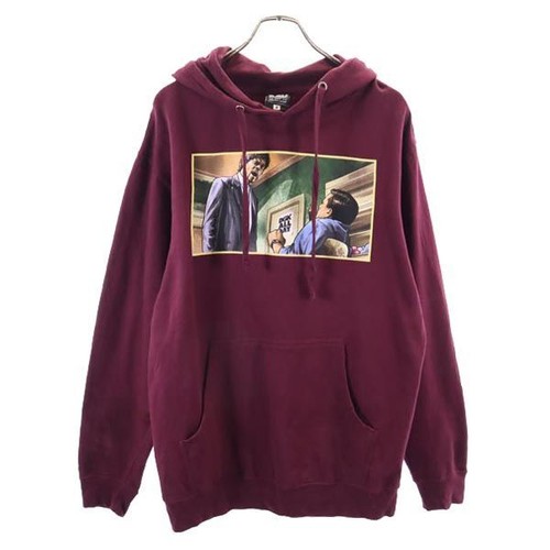 DGK Print Langarm Sweatshirts M Lila Rücken Brushed Herren