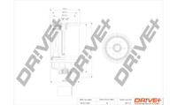 Dr!ve+ DP1110.13.0278 Kraftstofffilter Schraubfilter M16X1,5