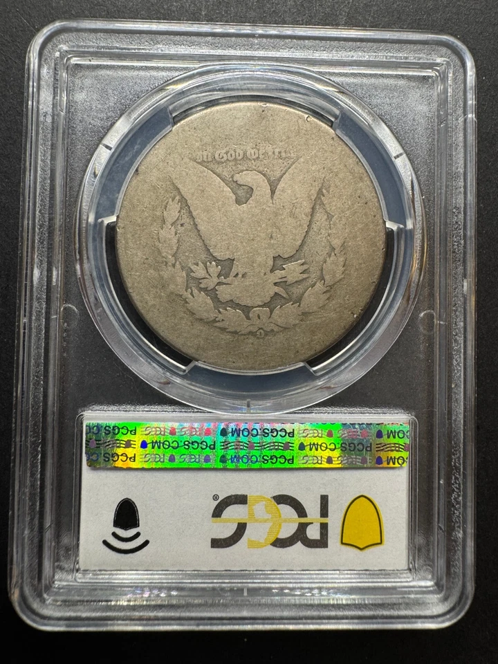 1888 O Morgan $1 graduación profesional PO01 Lowball raro pobre 1 escasa baja población Nueva Orleans Foto 3 de 4