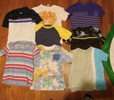 Boys' Size 6  6/7 SHIRTS Lot 8 Mixed Brands , Styles : Mostly Wonder Nation