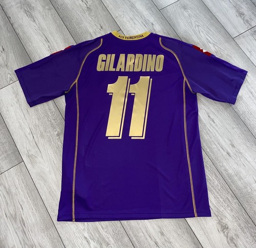 Fiorentina Home Football Shirt(Italy AC Milan Parma Palermo Empoli ) - Picture 5 of 9