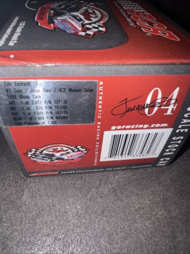 Dale Earnhardt 1998 # 3 Coca Cola 1/32nd RCR Museum Series 1 Of 7200 Made - Picture 3 of 3