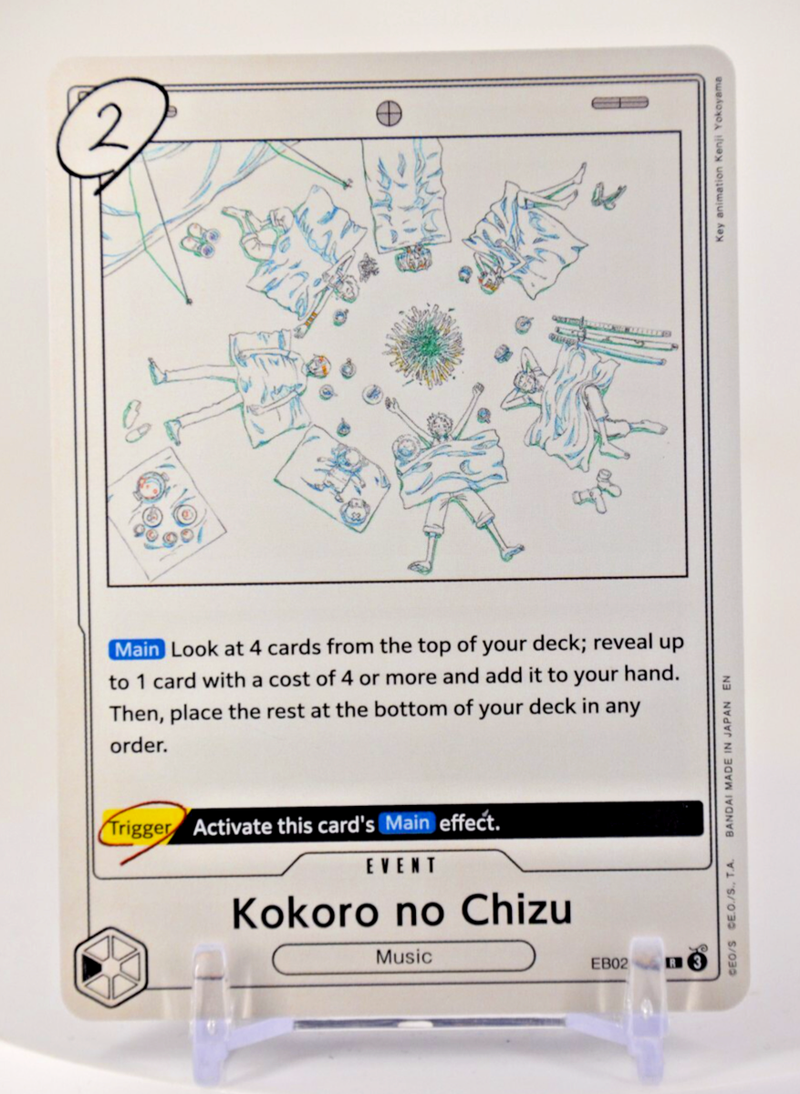 EB02-050 Kokoro no Chizu (R) Extra Booster: Anime 25th Collection