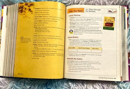Prentice Hall Literature Language Literacy Hardcover Practice Tests Study Guide - Picture 12 of 20