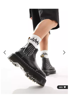 2976 GOTHIC AMERICANA PLATFORM CHELSEA MSRP$280 Limited Edition