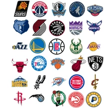 NBA Teams Iron On Transfers For Light Or Dark Fabrics