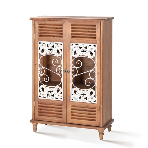 47'' Tall Cabinet Vintage Storage Cabinet with Doors Accent Cabinet for Kitchen - Picture 10 of 10