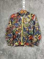 Nike Full Zip Polyester Hoodie Skateboarding All Over Print Youth Boys Large