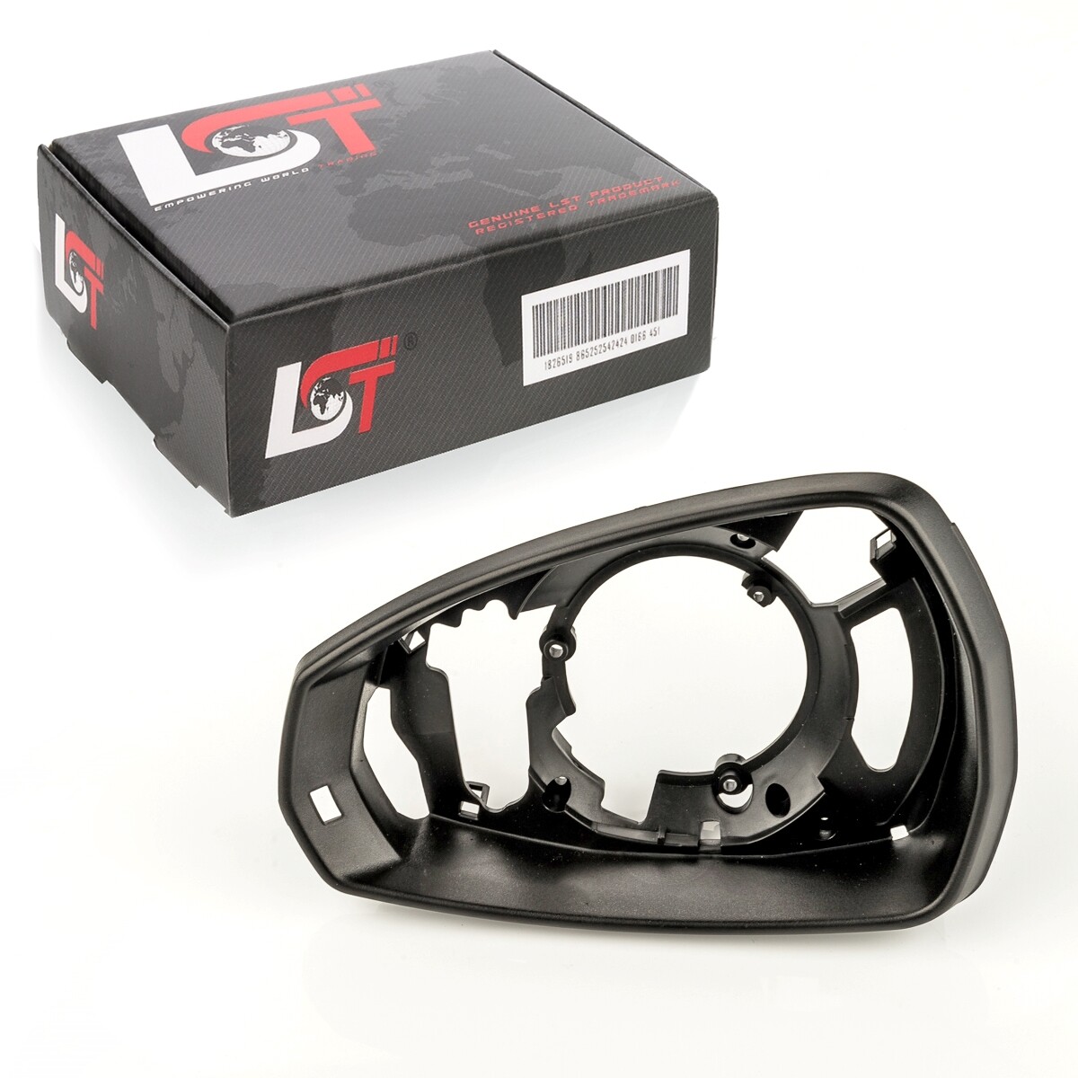 Mirror Frame Exterior Mirror Trim Left Inside Black for Audi A3 8V Cabrio