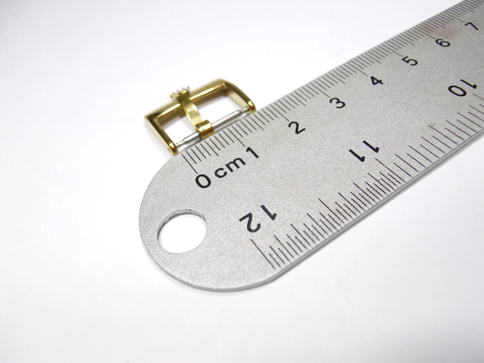 PIEZA RELOJ ROLEX SUIZO TONO ORO HEBILLA CORREA 16mm Foto 3 de 4