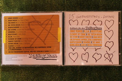 15 Geburtstagslieder CD - Edition Rolling Stone - Sampler - Alternative - Rock