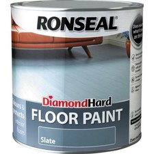 RONSEAL DIAMOND HARD FLOOR PAINT SLATE 750ML