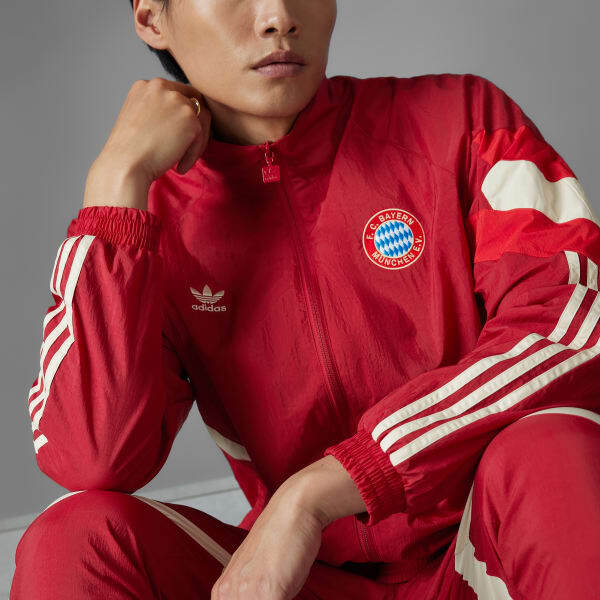 90s adidas equipment FC Bayern München BAYERN MUNICH 1993-1995 Adidas *FULL Training Tracksuit