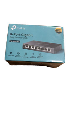 TP-Link TL-SG608E 8-Ports Gigabit Easy Smart Managed Netzwerk - Switch Hub