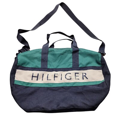 Tommy Hilfiger Duffle Bag Mens Weekend Holdall Duffle Sports Gym Travel  Flight