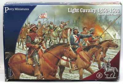 Perry WR60 Light Cavalry 1450-1500 (War of the Roses) Mounted