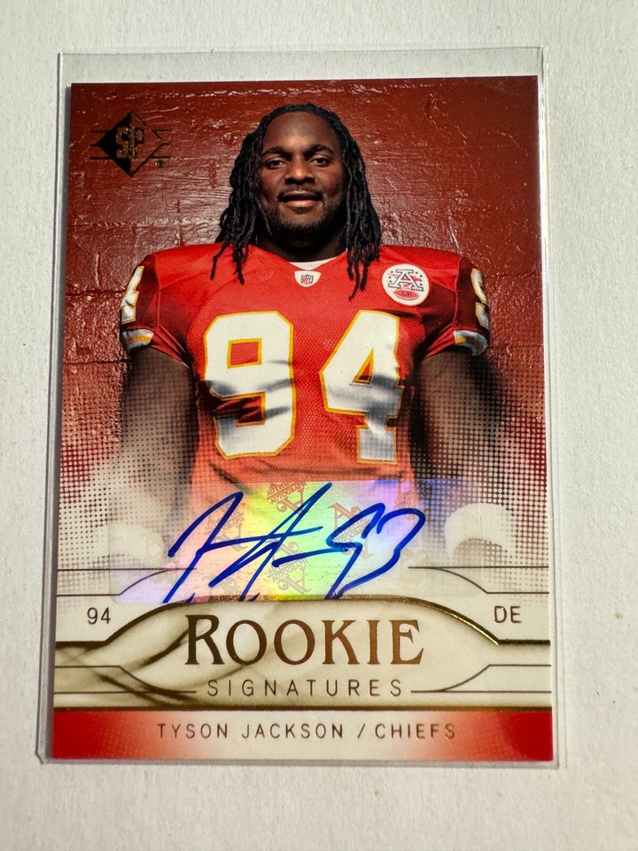 2009 SP Authentic Tyson Jackson #RS-TJ - 1 of 1